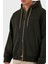 Pamuklu Regular Fit Kapüşonlu Fermuarlı Sweat Erkek Sweat XM001026 AF16279 U8122 6