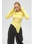 Casica Carmen Yaka Sarı Triko Kazak 3