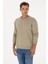 Erkek Açık Haki Sweatshirt 50313757-VR183 3