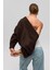 Ardor Uzun Kollu Kahve Triko Bolero 3