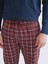 Yeni Sezon Standart Kalıp Ekose Erkek Pijama Alt 3