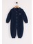 %100 Pamuk / %100 Cotton Çıtçıtlı Erkek Bebek Polo Yaka Triko Tulum 1