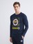 Yeni Sezon Standart Kalıp Fenerbahçe Baskılı Erkek Taraftar Pijama Takımı 4