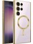 Bfs Samsung Galaxy S22 Ultra Kılıf Kross Magneticsafe Kapak - Gold 1
