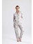 Pamuklu Pijama Takımı 5009 1