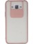 Bfs Samsung Galaxy J7 Kılıf Palm Buzlu Kamera Sürgülü Silikon - Pembe 1