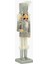 Beyaz&gümüş Stantlı Nutcracker 38 cm 2
