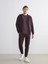 Yeni Sezon Kapüşonlu Uzun Kollu Erkek Fermuarlı Sweatshirt 3