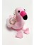 Ds-Derin Flamingo Peluş Anahtarlık-Pembe 1