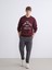 Yeni Sezon Bisiklet Yaka Baskılı Erkek Sweatshirt 2