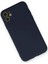 Bfs iPhone 12 Mini Kılıf Nano Içi Kadife Silikon - Lacivert 2