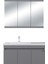 Summer 100CM Mat Antrasit (Gri) Banyo Dolabı (Ayna+Lavabo+Alt Dolap) 4