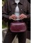 Bordo Kadın Kapaklı Çapraz Askılı El ve Omuz Çanta 1