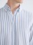 Yeni Sezon Regular Fit Uzun Kollu Çizgili Erkek Gömlek 3