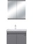 Winter 70CM Antrasit Banyo Dolabı (Ayna+Lavabo+Alt Dolap) 5