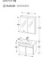 Winter 70CM Antrasit Banyo Dolabı (Ayna+Lavabo+Alt Dolap) 7