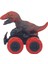 Sürtmeli Dinazor Arabalar 2'li - 12 cm - Triceratops & Trex 2