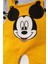 Mickey Mouse Baskılı Içi Badili Salopet Bebek Tulumu 4