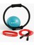 Pilates Kardiyo Seti – 35 cm Çember + Aerobik Direnç Bandı + Pilates Topu (20 Cm) + Atlama Ipi 1