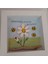 Öğretmene Hediye El Yapımı Taş Boyama Arılı Çiçek Tablosu 2