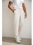 Erkek Esnek Dokulu Slim Fit Bej Pantolon 3