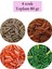 Uzun Boru Kesme Boncuk Çap 2mm Uzunluk 10 mm - 4 Renk - Toplam 80 Gram - BNC433 1