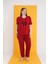 Pamuk Nakışlı Pijama Takımı 1