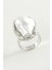 Ds-Derin Oval Inci Metal Yüzük-Sarı 1