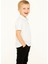 Çocuk Polo Yaka Tişört | Beyaz | %100 Pamuk | Unisex | Okul & Günlük Kullanım 4