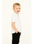 Çocuk Polo Yaka Tişört | Beyaz | %100 Pamuk | Unisex | Okul & Günlük Kullanım 6