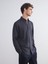 Yeni Sezon Slim Fit Uzun Kollu Erkek Dokulu Gömlek 1