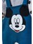 Mickey Mouse Baskılı Içi Badili Salopet Bebek Tulumu 3