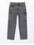 Yeni Sezon Baggy Fit Erkek Kargo Jean Pantolon 5