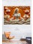 3D Görünüm , Canlı Renkli Meditasyon Duvar Örtüsü Duvar Halısı Wall Tapestry 1