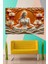 3D Görünüm , Canlı Renkli Meditasyon Duvar Örtüsü Duvar Halısı Wall Tapestry 2