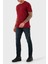Pamuklu Slim Fit Normal Bel Dar Paça Jeans Erkek Kot Pantolon XM000070 AF15833 MB001 2