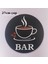 Dekoratif “bar” Temalı Ahşap Duvar Tablosu 1