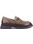 - Hakiki Deri Haki Renk Kadın Loafer - 25101905 1