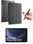 Samsung Tab S10 Plus / S9 Plus / Tab S9 Fe Plus Uyumlu Kalem Bölmeli Kılıf + Kalem + Ekran Koruyucu 1