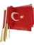 20 x 30 Ahşap Sopalı Türk Bayrağımız 1 Adet 1