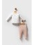 %100 Pamuk / %100 Cotton Kız Bebek Alt Üst Takım 4