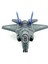 Çek Bırak Metal F-35 Benzeri Gri Savaş Uçağı Sesli Işıklı 2