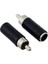 1 Rca Erkek / 6.3 mm Dişi Jack Çevirici 1
