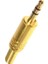 3.5 mm Mono Gold Metal Jack Fiş 3
