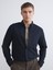 Yeni Sezon Slim Fit Uzun Kollu Çizgili Erkek Gömlek 1