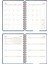 2025-2026 A5 Akademik Ajanda Spiralli Kuşe Kapak 16 Aylık - Yıldızlı Gökyüzü 8