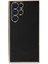 Bfs Samsung Galaxy S22 Ultra Kılıf Volet Silikon - Siyah 1