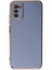 Bfs Samsung Galaxy A03S Kılıf Volet Silikon - Mavi 2