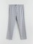 Yeni Sezon Standart Kalıp Ekose Erkek Pijama Alt 1
