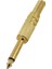 Gitar Jack Mono Sarı Gold Metal Jack ZE-1042 1
